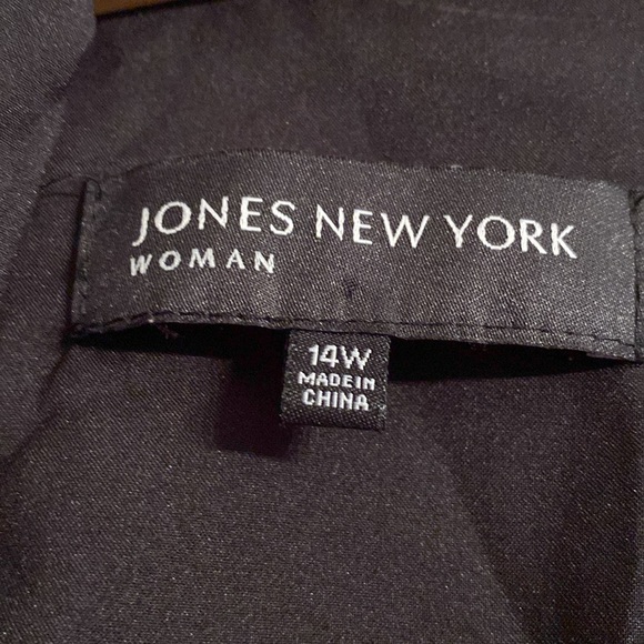 Jones New York Dress 14W - W21” L48” - Picture 2 of 12